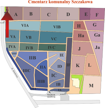 Brak mapy sektorowej