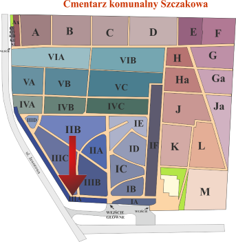 Brak mapy sektorowej