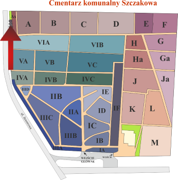 Brak mapy sektorowej