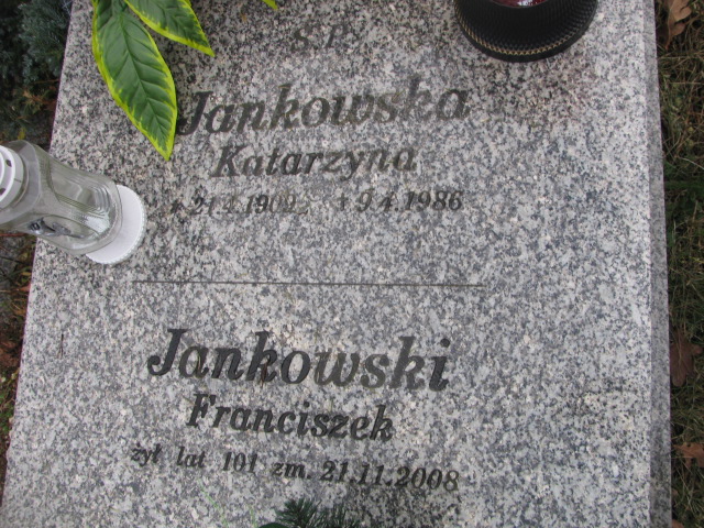 Franciszek Jankowski 1907 Jaworzno - Grobonet - Wyszukiwarka osób pochowanych