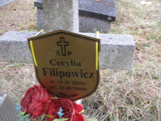 Cecylia Filipowicz 1935 Jaworzno - Grobonet - Wyszukiwarka osób pochowanych