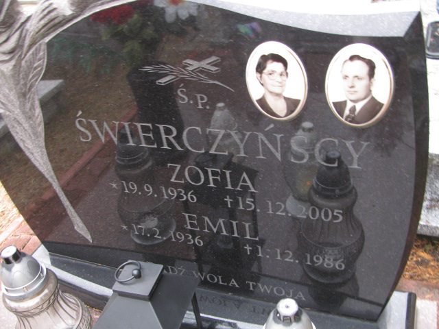 Zofia Świerczyńska 1936 Jaworzno - Grobonet - Wyszukiwarka osób pochowanych