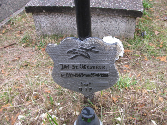 Jan Wieczorek 1963 Jaworzno - Grobonet - Wyszukiwarka osób pochowanych