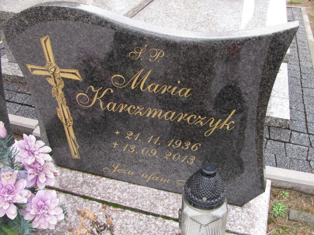 Maria Karczmarczyk 1936 Jaworzno - Grobonet - Wyszukiwarka osób pochowanych