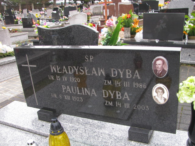 Paulina Dyba 1923 Jaworzno - Grobonet - Wyszukiwarka osób pochowanych