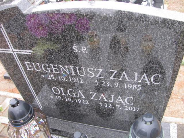 Olga Zając 1922 Jaworzno - Grobonet - Wyszukiwarka osób pochowanych