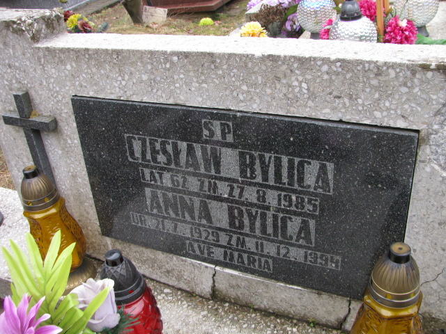 Anna Bylica 1929 Jaworzno - Grobonet - Wyszukiwarka osób pochowanych