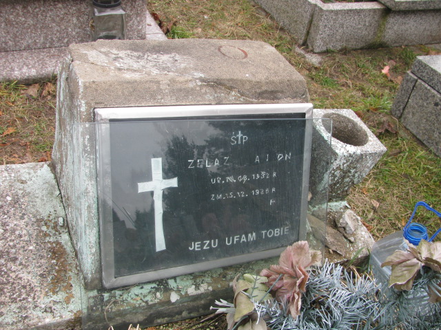 Antoni Żelazny 1932 Jaworzno - Grobonet - Wyszukiwarka osób pochowanych