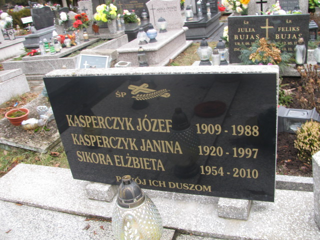 Janina Kasperczyk 1920 Jaworzno - Grobonet - Wyszukiwarka osób pochowanych