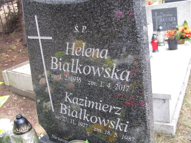 Helena Białkowska 1935 Jaworzno - Grobonet - Wyszukiwarka osób pochowanych