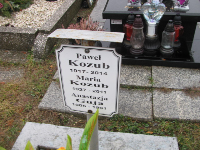 Paweł Kozub 1917 Jaworzno - Grobonet - Wyszukiwarka osób pochowanych