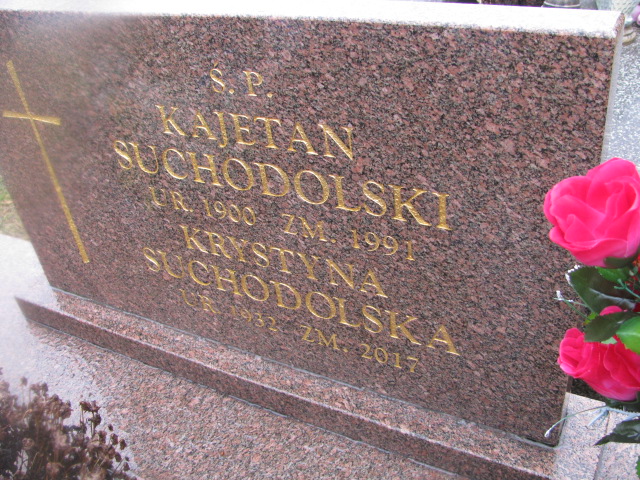 Kajetan Suchodolski 1900 Jaworzno - Grobonet - Wyszukiwarka osób pochowanych