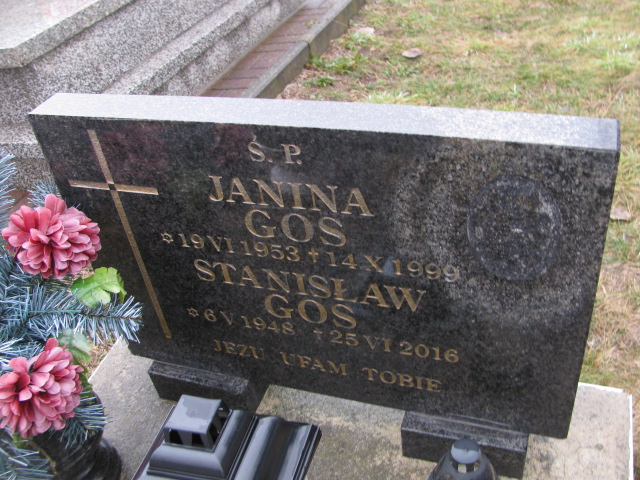Janina Gos 1953 Jaworzno - Grobonet - Wyszukiwarka osób pochowanych