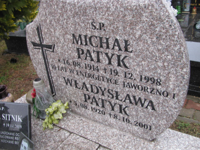 Michał Patyk 1914 Jaworzno - Grobonet - Wyszukiwarka osób pochowanych