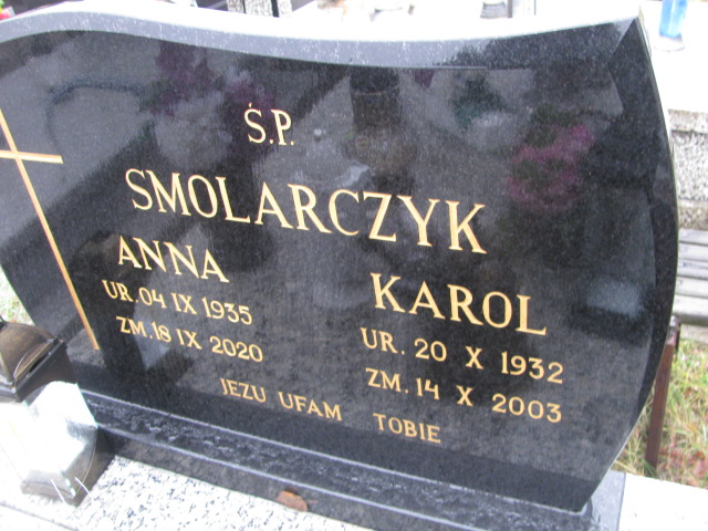 Anna Smolarczyk 1935 Jaworzno - Grobonet - Wyszukiwarka osób pochowanych