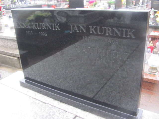 Anna Kurnik 1913 Jaworzno - Grobonet - Wyszukiwarka osób pochowanych