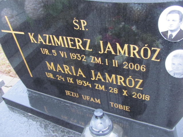 Kazimierz Jamróz 1932 Jaworzno - Grobonet - Wyszukiwarka osób pochowanych