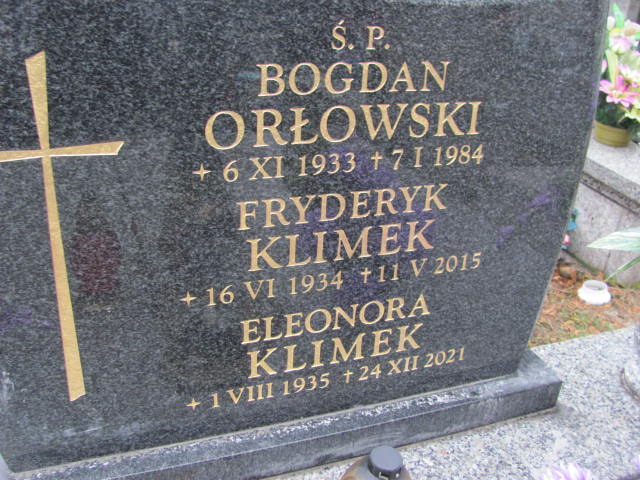 Eleonora Klimek 1935 Jaworzno - Grobonet - Wyszukiwarka osób pochowanych