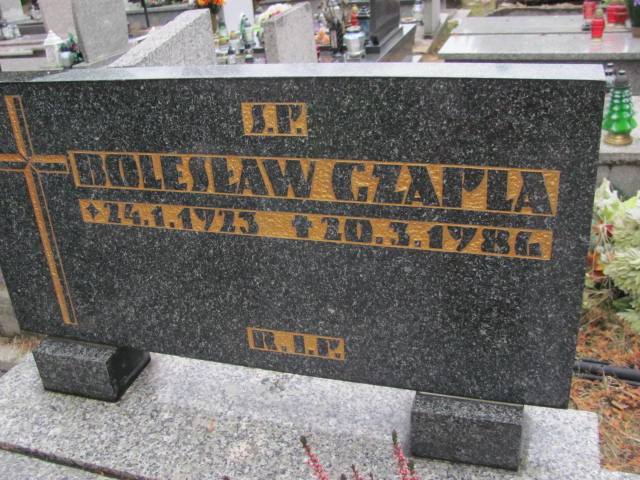 Bolesław Czapla 1923 Jaworzno - Grobonet - Wyszukiwarka osób pochowanych