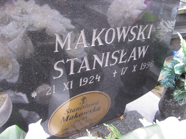 Stanisław Makowski 1924 Jaworzno - Grobonet - Wyszukiwarka osób pochowanych