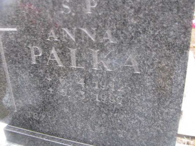 Anna Palka 1912 Jaworzno - Grobonet - Wyszukiwarka osób pochowanych