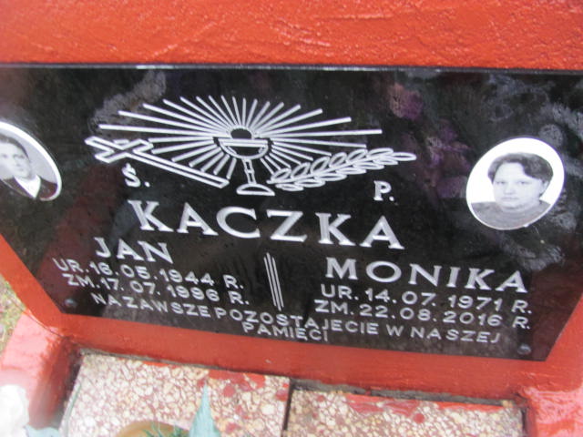Jan Kaczka 1944 Jaworzno - Grobonet - Wyszukiwarka osób pochowanych