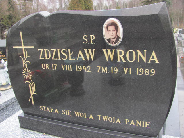 Zdzisław Wrona 1942 Jaworzno - Grobonet - Wyszukiwarka osób pochowanych