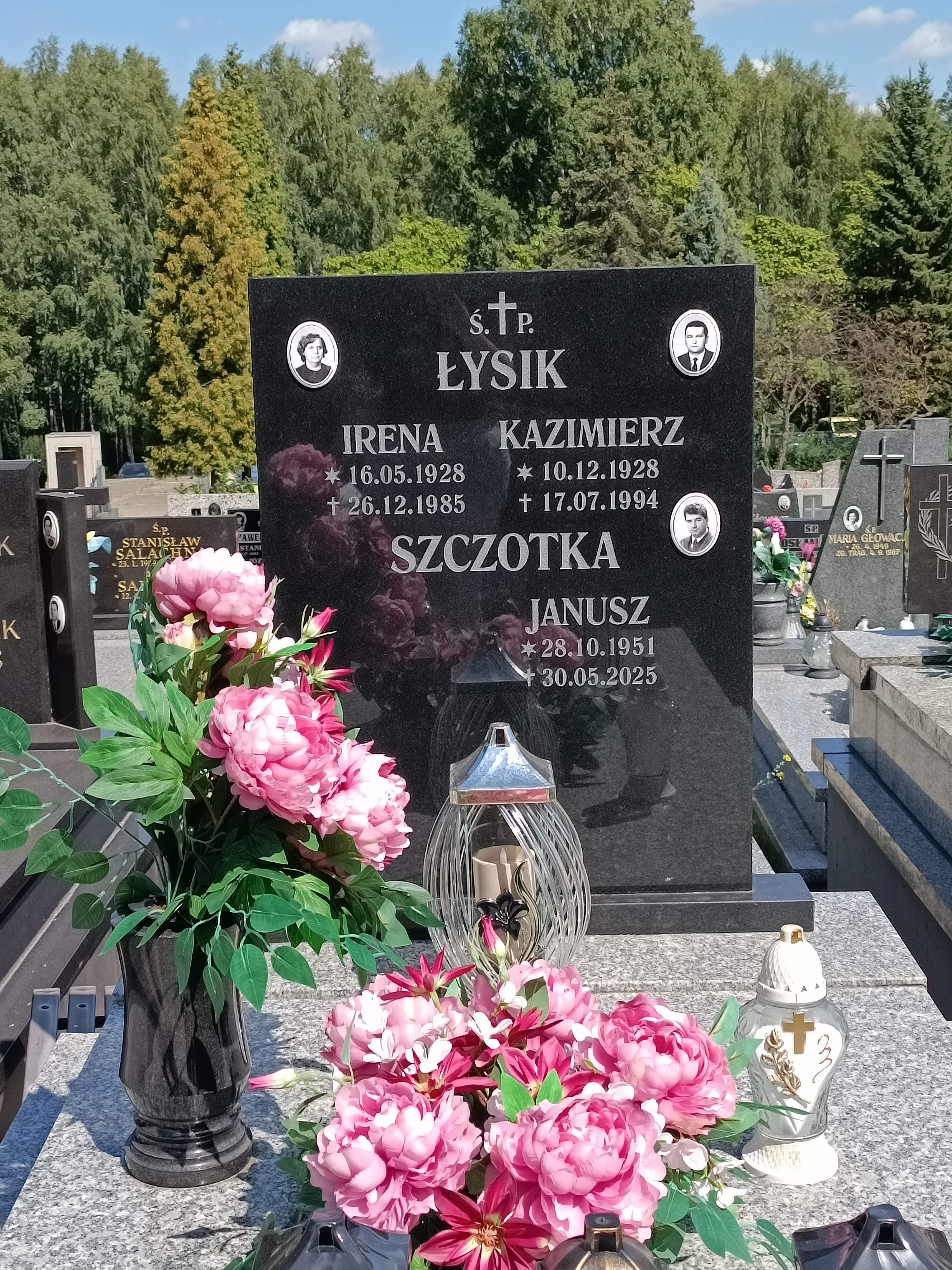 Irena Łysik 1928 Jaworzno - Grobonet - Wyszukiwarka osób pochowanych