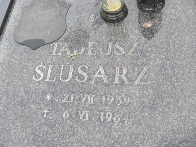 Tadeusz Ślusarz 1939 Jaworzno - Grobonet - Wyszukiwarka osób pochowanych