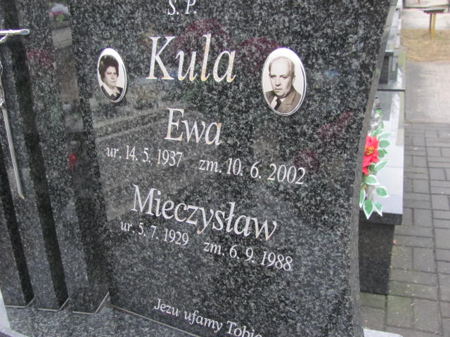 Mieczysław Kula 1929 Jaworzno - Grobonet - Wyszukiwarka osób pochowanych