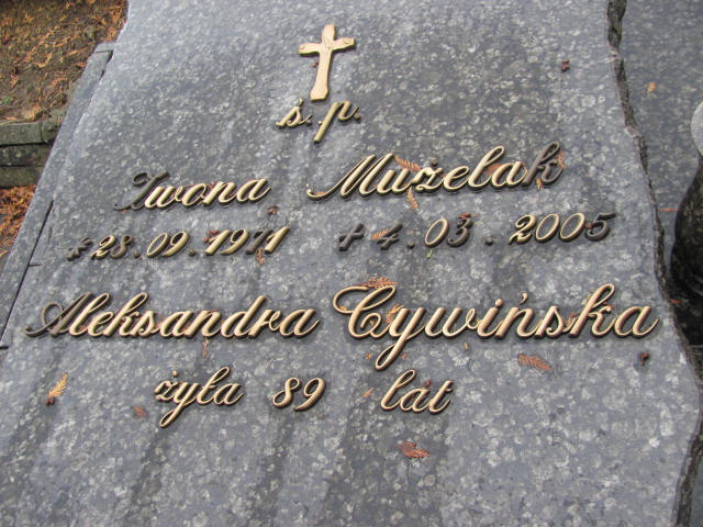 Aleksandra Cywińska 1923 Jaworzno - Grobonet - Wyszukiwarka osób pochowanych