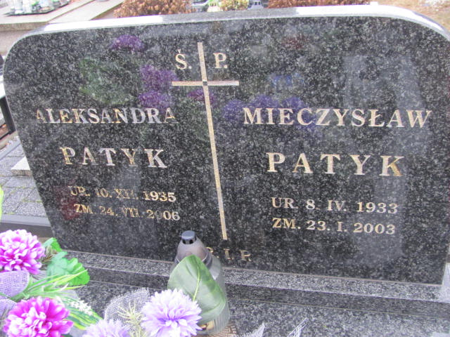 Małgorzata Patyk 1963 Jaworzno - Grobonet - Wyszukiwarka osób pochowanych