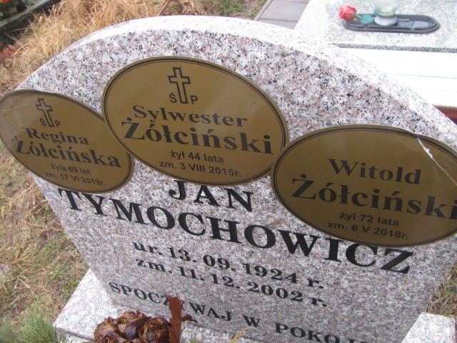 Jan Tymochowicz 1924 Jaworzno - Grobonet - Wyszukiwarka osób pochowanych
