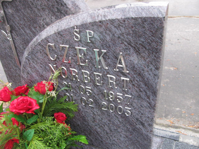 Norbert Czeka 1957 Jaworzno - Grobonet - Wyszukiwarka osób pochowanych