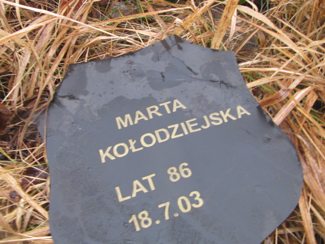 Marta Kołodziejska 1917 Jaworzno - Grobonet - Wyszukiwarka osób pochowanych