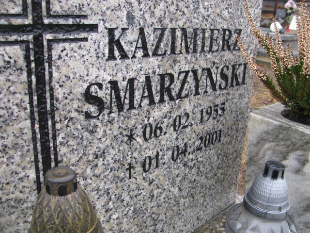 Kazimierz Smarzyński 1955 Jaworzno - Grobonet - Wyszukiwarka osób pochowanych