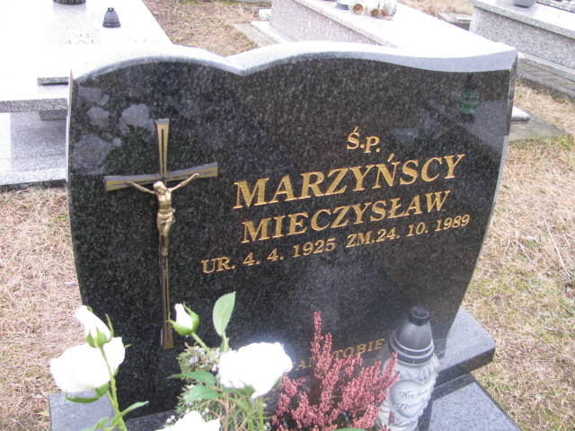 Mieczysław MARZYŃSKI 1925 Jaworzno - Grobonet - Wyszukiwarka osób pochowanych