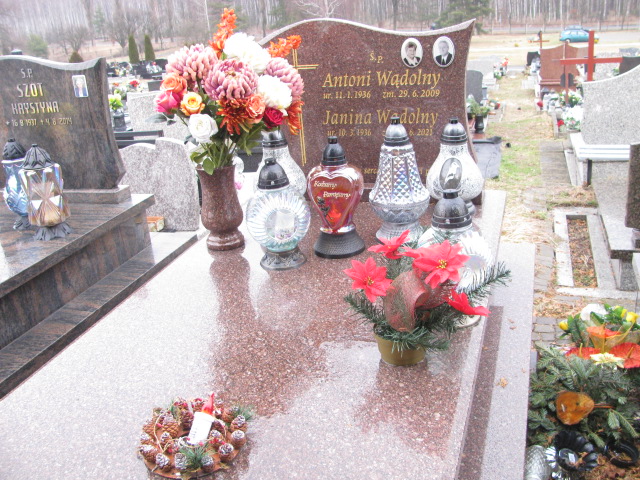 Grób Antoni Tadeusz Wądolny