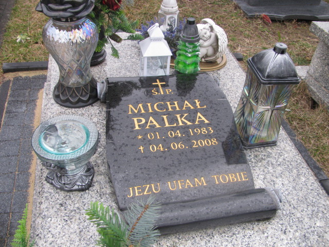 Michał Artur Palka 1983 Jaworzno - Grobonet - Wyszukiwarka osób pochowanych
