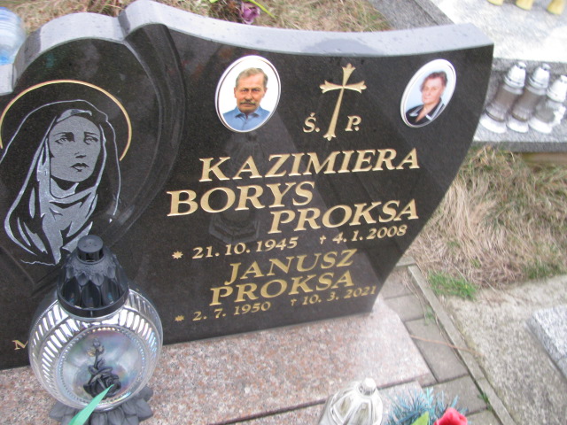 Janusz Proksa 1950 Jaworzno - Grobonet - Wyszukiwarka osób pochowanych