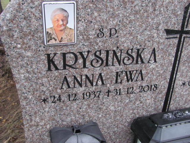 Anna Krysińska 1937 Jaworzno - Grobonet - Wyszukiwarka osób pochowanych