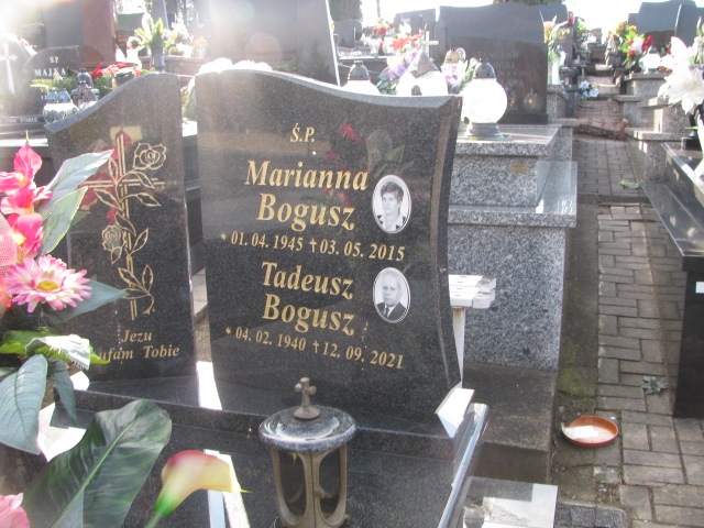 Marianna Bogusz 1945 Jaworzno - Grobonet - Wyszukiwarka osób pochowanych