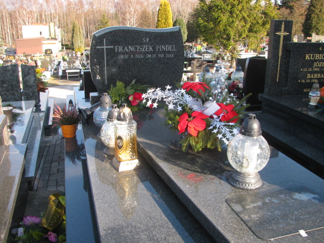 Grób Henryka Pindel