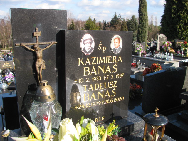 Tadeusz Banaś 1929 Jaworzno - Grobonet - Wyszukiwarka osób pochowanych