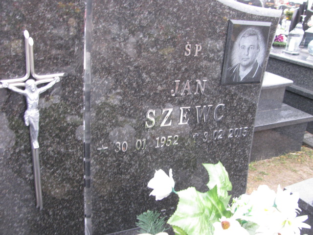 Jan Szewc 1952 Jaworzno - Grobonet - Wyszukiwarka osób pochowanych