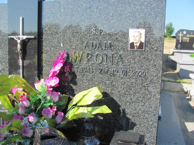 Adam Wrona 1943 Jaworzno - Grobonet - Wyszukiwarka osób pochowanych