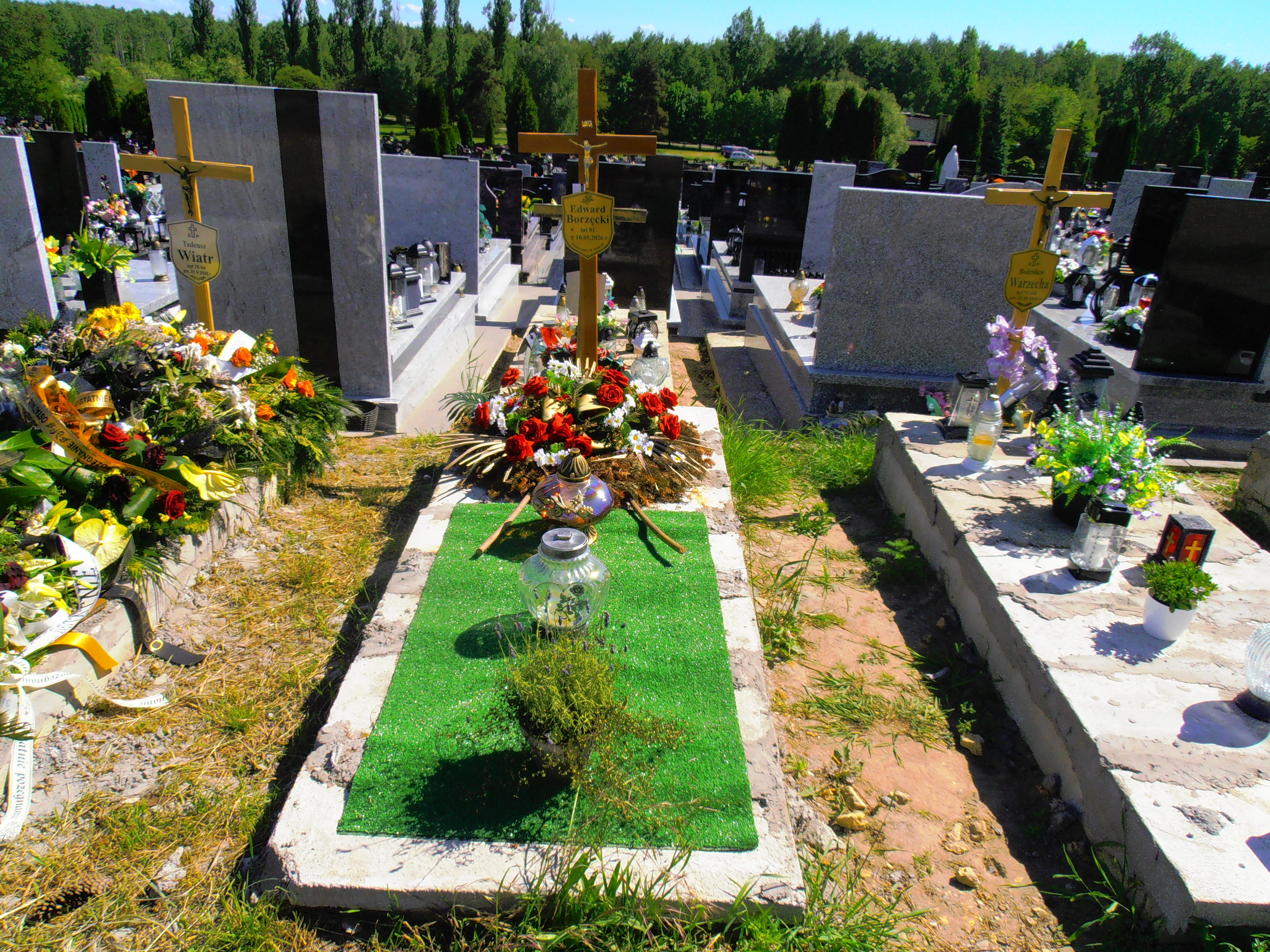 Edward Borzęcki 1945 Jaworzno - Grobonet - Wyszukiwarka osób pochowanych