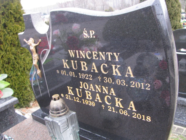 Joanna Kubacka 1939 Jaworzno - Grobonet - Wyszukiwarka osób pochowanych