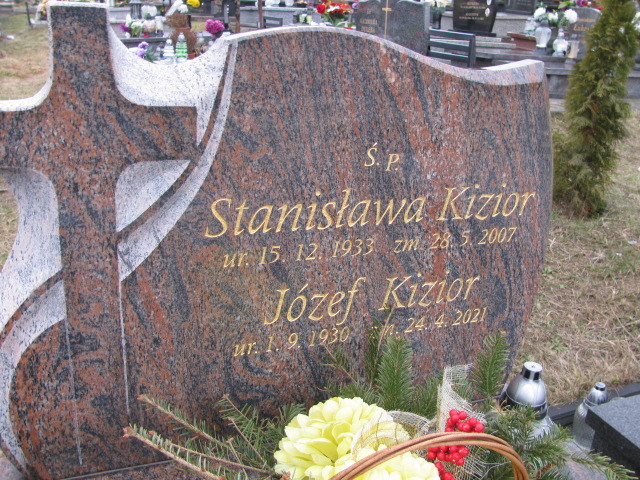 Stanisława Kizior 1933 Jaworzno - Grobonet - Wyszukiwarka osób pochowanych