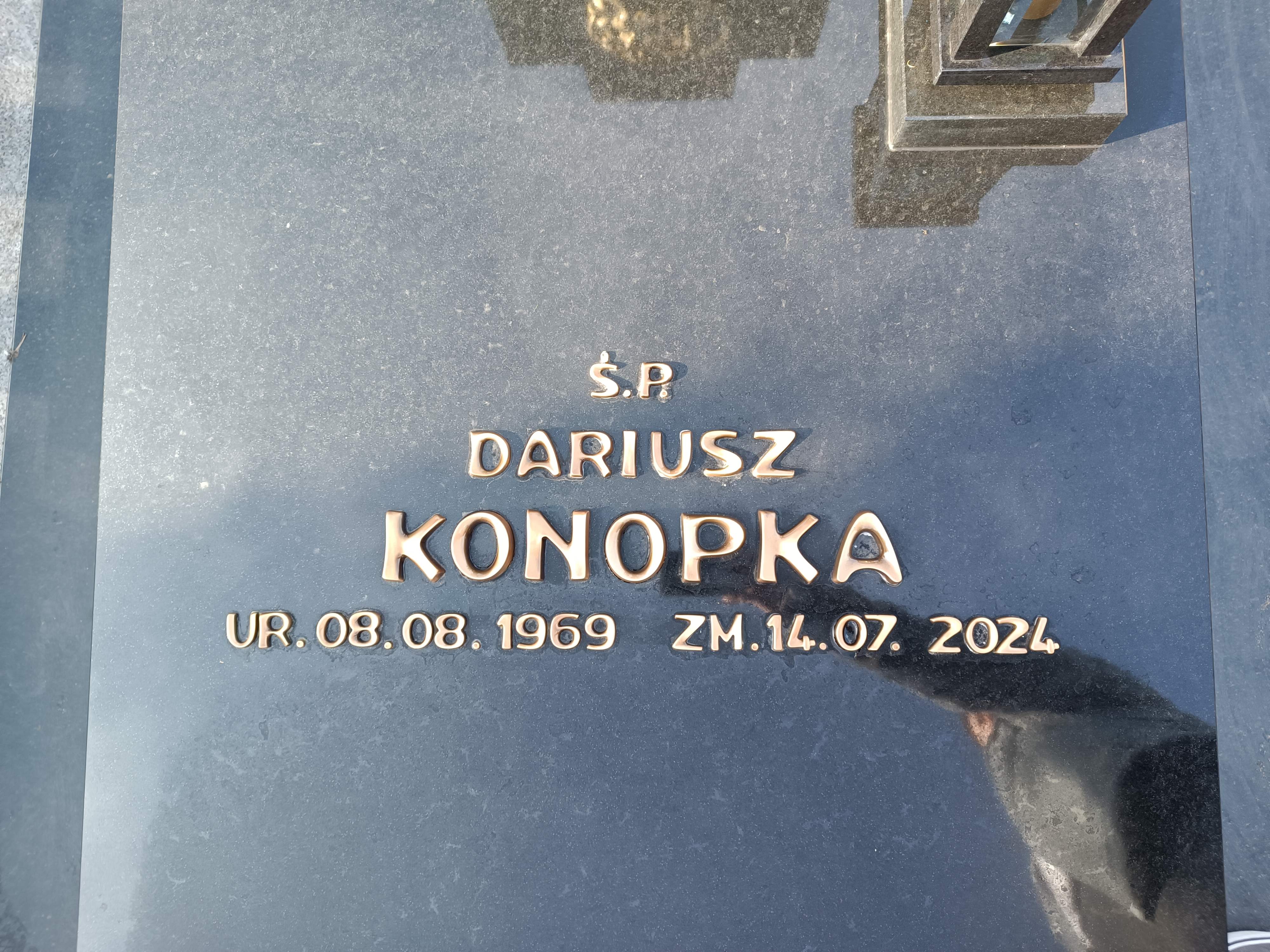 Dariusz Konopka 1969 Jaworzno - Grobonet - Wyszukiwarka osób pochowanych